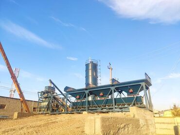 кантский цементный завод цена одного мешка 50 кг: Продается бетонный завод 60 куб/час Установка по производству бетона