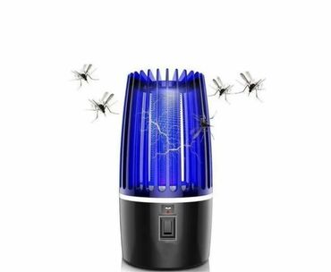 новая бытовая техника: Перезаряжаемая электрошоковая лампа для уничтожения комаров