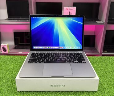 ноутбук нерабочий: Ноутбук, Apple, 8 ГБ ОЭТ, Apple M1, 13.3 ", Колдонулган, эс тутум SSD
