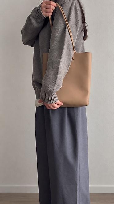 сумки зара: Сумка Zara с длинными ручками и съёмным плечевым ремнём. Состояние — 5