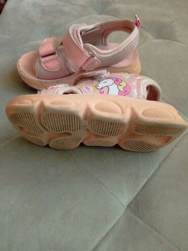 Dečija obuća: Sandale, Veličina: 25, bоја - Roze, Jednorog