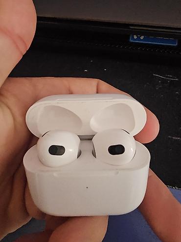 airpods mac: Apple AirPods (3-cü nəsil) – orijinal qulaqlıqlar və şarj qutusu ve — 2