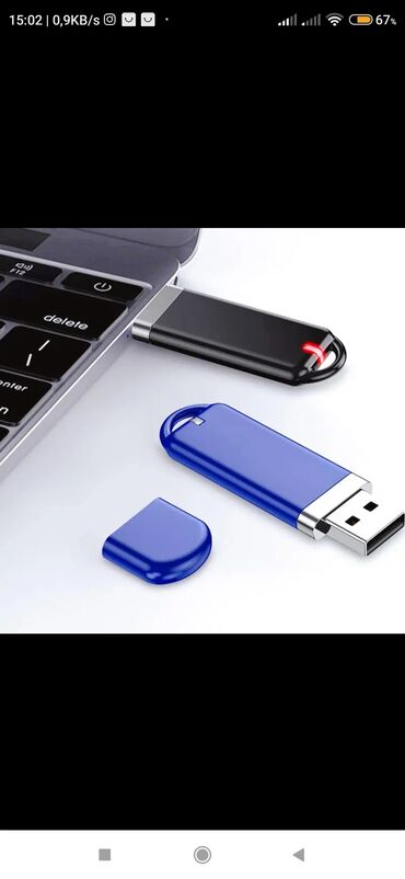 kompüterlər notbuk: Flash USB kart 128GB yeni gəldi.Sifariş edə bilərsiniz.Whatsapp