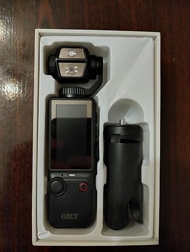 hdmi kabel mini: OZCT Q9 əl gimbal kamerası - Portativ, ciblə daşına bilən — 1