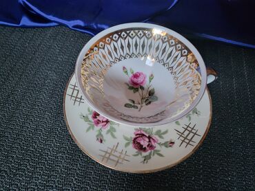 Ostali antikviteti: Solja za kafu,caj 1950g+ Bavarija Marktleuthen. Porcelanska — 3