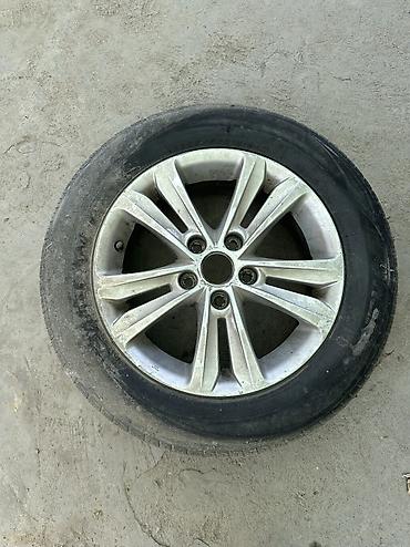 16 lt: Запаска Hyundai Sonata YF LF New Rise Литой диск с шиной в сборе — 1