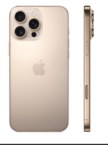 Apple iPhone: IPhone 16 Pro, Б/у, 128 ГБ, Desert Titanium, Коробка, 99 %