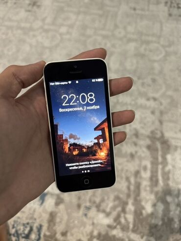айфон 5 новый: IPhone 5c, Белый, Зарядное устройство, Кабель, Наушники, 72 %