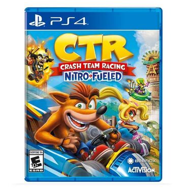 PS4 (Sony PlayStation 4): PS4 Crash Team Racing Nitro-Fueled - Оригинальный диск !!! CTR: Crash