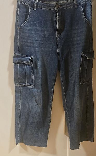 milli kişi geyimləri: Məhsul: Denim cins dəst – cins pencək və cargo üslublu cins şalvar.S — 4