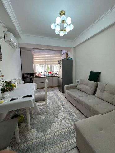 квартира цокольный этаж: 1 комната, 41 м², Элитка, 1 этаж, Евроремонт