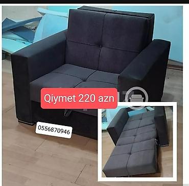 divan krislo: Yeni, Kreslo-kravat, Parça, Kredit yoxdur, Şəhərdaxili pulsuz çatdırılma — 7