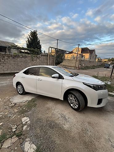 scooter elektrikli: Toyota Corolla sedan – ağ rəng, 4 qapı, 5 yerlik. 1.6 mator sade — 1
