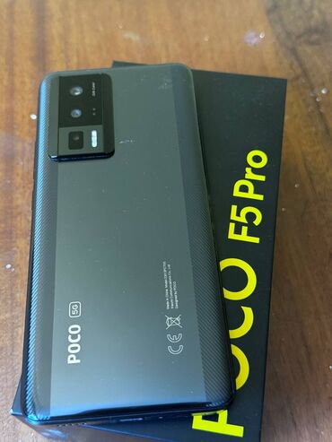 купить iphone 13 pro: Poco F5 Pro, Колдонулган, 512 ГБ, түсү - Кара, 2 SIM