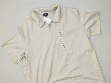 wilk i zając koszulka: H&M, Polo shirt for men, size 2XL (EU 44)
