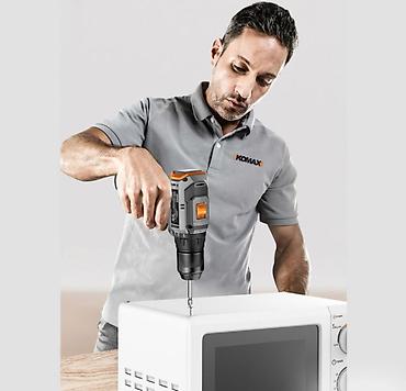 jack e4: Аккумуляторная Электроотвертка, шуруповерт, дрель Komax M8 — 4