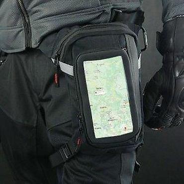 Ostali aksesoari za mobilne telefone: Moto torbica za kuk/bedro sa prozirnim džepom za telefon/GPS - Dizajn — 17