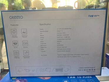 puqb mobil: TAb11 pro operativ yaddaş 8gb daxili yaddaş 512 gb 5g vifi 6000 mah