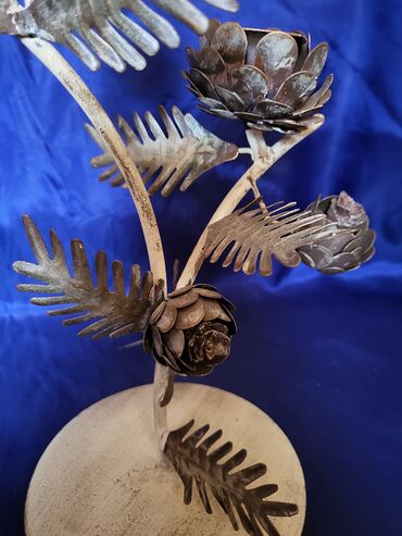 Sveće i svećnjaci: Set svećnjaka, bоја - Zlatna, Novo — 2