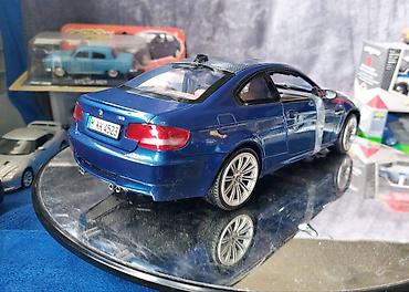 Avtomobil modelləri: Коллекционная модель BMW M3 E92 Coupe blue metallic 2007 MotorMax — 13