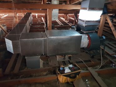 Установка вытяжек и вентиляции: Промышленная вентиляция Установка вытяжных систем в производственных и — 16