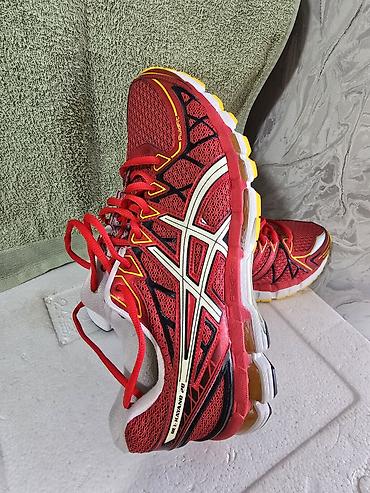 Кроссовки и спортивная обувь: Мужские кроссовки, 45, Asics, Новый, цвет - Красный — 8