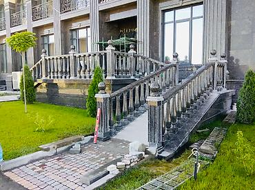 Фасадные плиты Сары-Таш (Травертин): Сары Таш,Гранит,соколдун баардык турун коёбуз, жеткиликтүү — 2