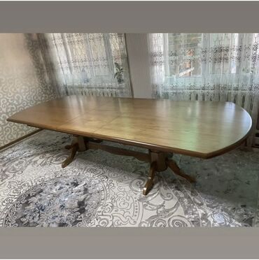 стол обычный: Ашкана үчүн үстөл, Oval, Бүктөлүүчү