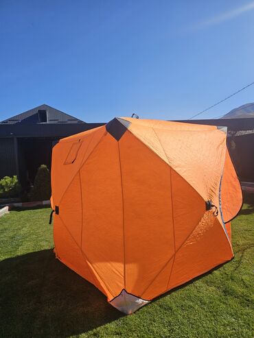 коврик под беговую дорожку: Зимняя/всесезонная палатка-куб быстрого развёртывания. Характеристики