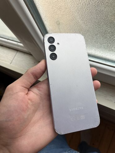 samsung 128: Samsung Galaxy A14, 128 GB, rəng - Gümüşü, Qırıq