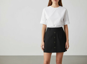 dopasowana spódnice z wysokim stanem: PrettyLittleThing, Women`s skirt, size M