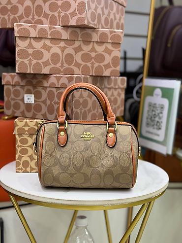 барсетки coach: Сумка COACH Mini Boston/Barrel

Lux качество — 1