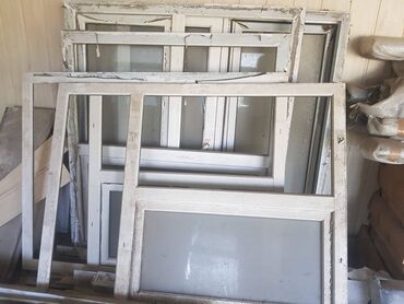 ev pencereleri: İşlənmiş Tək qat şüşə paketi Plastik pəncərə, Еni: 1 sm, Uzunluğu: 1 sm