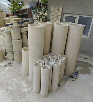 Bitkilər üçün dibçəklər: Daşdan hazırlanmış dekorativ güldanlar. Bu güldanlar bağınızda və ya — 7