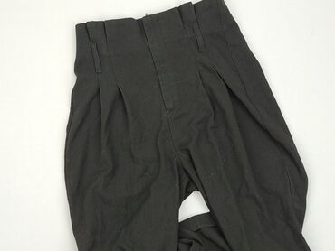 bluzki z długim rękawem bershka: Material trousers, Bershka, XS (EU 34), condition - Very good