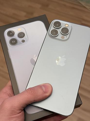 iphone 13 pro max islənmis: IPhone 13 Pro Max, 128 GB, Gümüşü, Face ID — 1