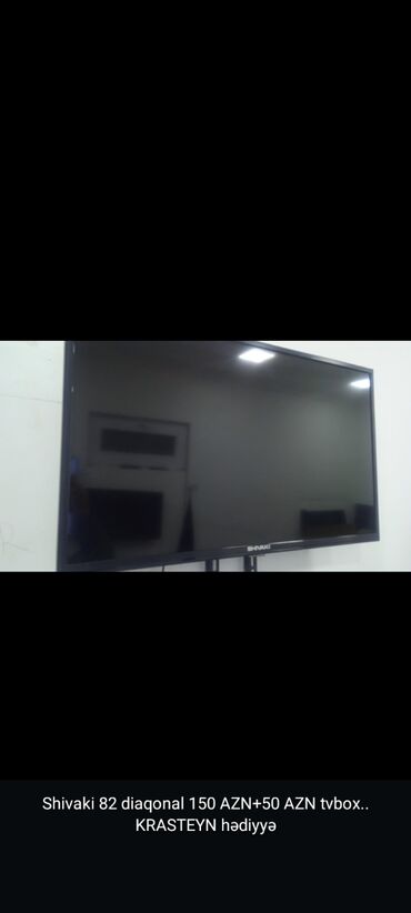 цифровая приставка для телевизора: İşlənmiş Televizor LG LED ekran 82" FHD (1920x1080), Ödənişli çatdırılma