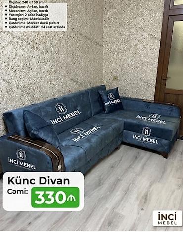 lana masa: Künc divan, Yeni, Açılan, Bazalı, Parça, Şəhərdaxili pulsuz çatdırılma — 1