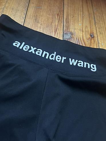 Нижнее белье: Alexander Wang qara tayt - Rəng: tam qara - Dizayn: bel hissəsində — 4