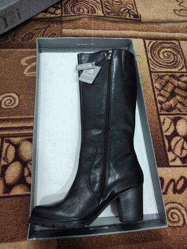 Сапоги: Сапоги, 40, Marco Tozzi, Новый, цвет - Черный, Самовывоз, Платная доставка, Бесплатная доставка at lalafo.kg — 4 Сапоги: Сапоги, 40, Marco Tozzi, Новый, цвет - Черный, Самовывоз, Платная доставка, Бесплатная доставка — 4