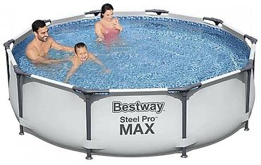 ste: Каркасный бассейн Steel Pro Max Bestway 305 х 76 (305x76) см, круглый — 2