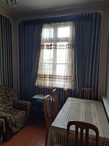 Salam 4 otaqlı köhne tikili heyet evi uzunmüddete kiraye verilir.Evde
