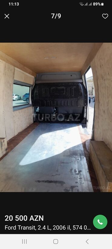 ford avtomobilleri: Ford Transit 3: 2.4 l | 2006 il 579000 km Van body type