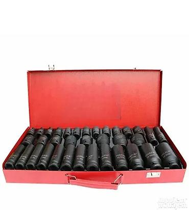 pp aparati: Udarne kovane gedore 1/2″ – set od 10 komada Komplet profesionalnih — 1
