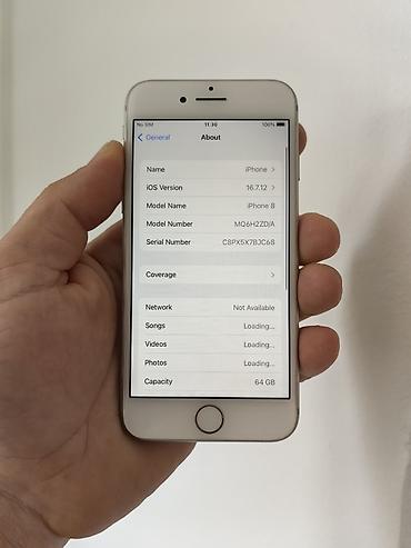internet samsug: Iphone 8 sa 64gb memorije, icloud free, otključan za sve mreže — 6