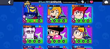 Другие игры и приставки: Аккаунт Brawl Stars с хорошим прогрессом. Характеристики по — 10