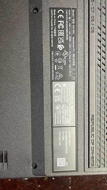 mac pro: İşlənmiş ASUS ROG, 15.6 ", AMD Ryzen 7, 512 GB, Pulsuz çatdırılma — 9