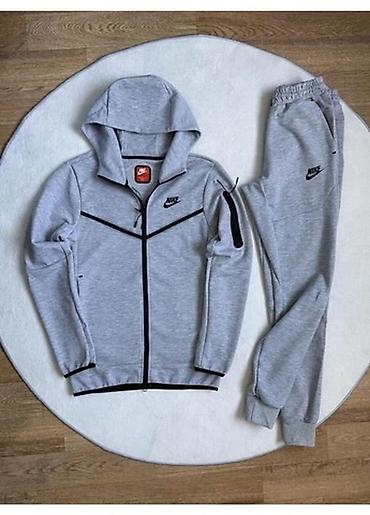 найк теч флиск: Спортивный костюм Nike Tech Fleece - Комплект: худи на молнии с — 1