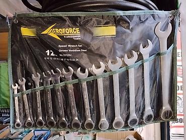Инструменты: Набор комбинированных трещоточных ключей Aeroforce Professional Tools — 1