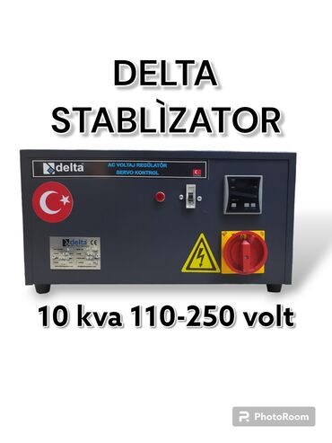 Generatorlar: Yeni Ev üçün Stabilizator Delta, 1 faza, 110 V, Pulsuz çatdırılma, Rayonlara çatdırılma, Zəmanətli